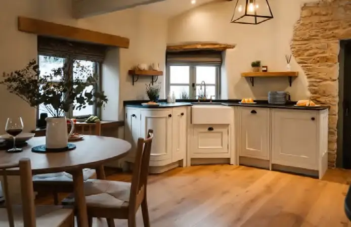 holiday home kitchen